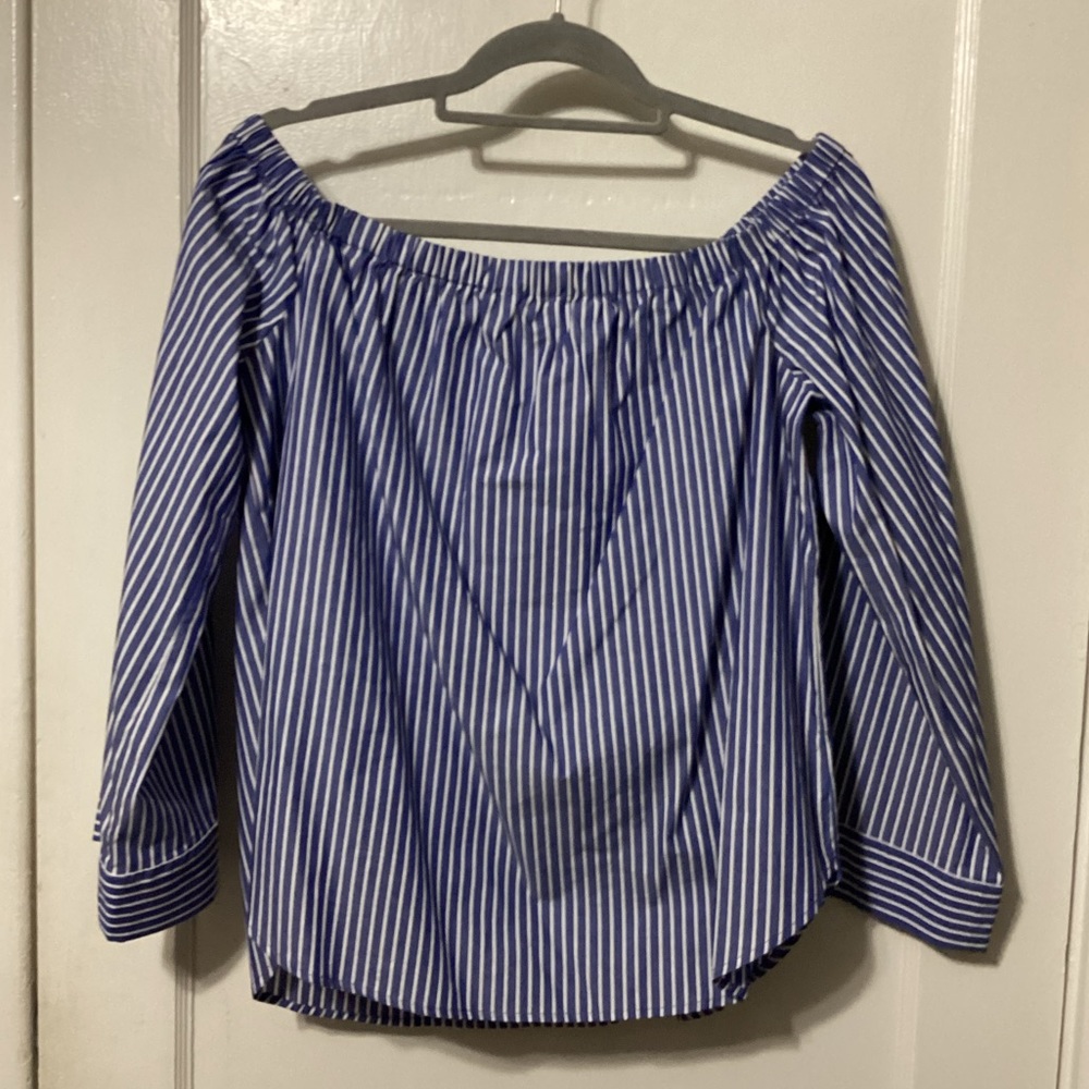 MICHAEL Michael Kors Twighlight Blue Top, Retail $98, NWT